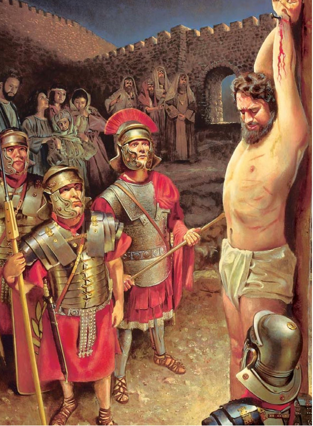 VTS fremstilling af Jesus på pælen fra bogen Daniels profeti s. 237