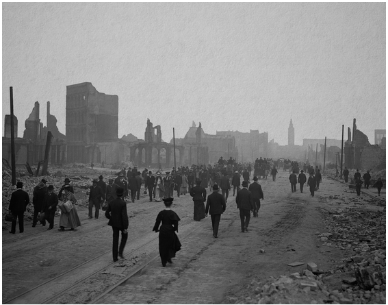 Jordskælvet i San Francisco, 1906